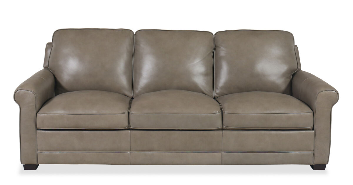 Tuscany Stone Leather Sofa