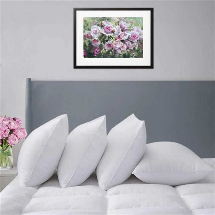 Hivvago Set of 4 - Queen size Down Alternative Pillows - Machine Washable