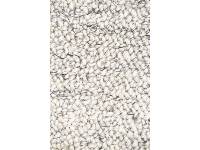 Ollie Grey and Ivory Marble Looped Rug image number 4