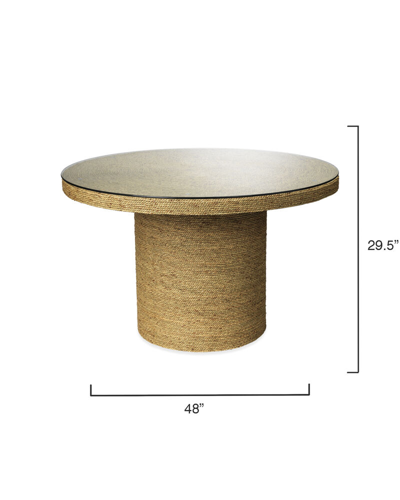 Harbor Seagrass Round Bistro Table