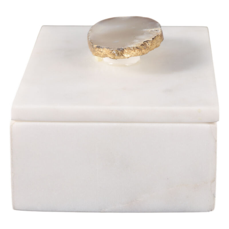 Marble, 6x4 Box W/ Agate Top, Multi image number 3
