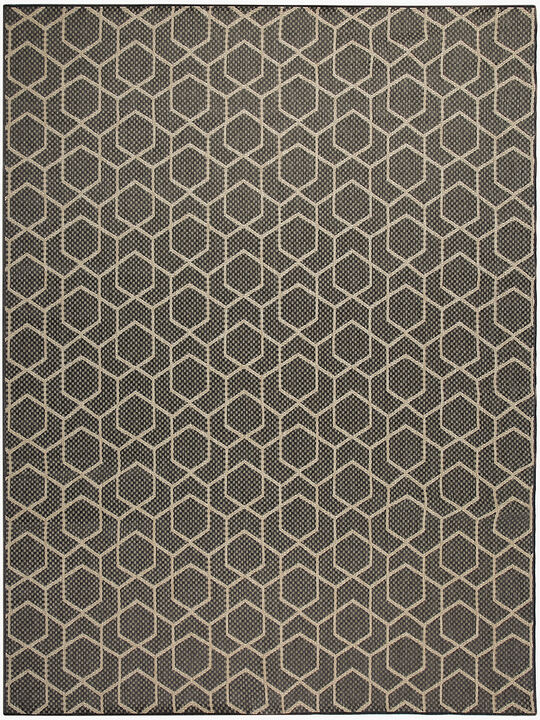 Horizon Indoor/Outdoor HOZ01 Charcoal 9' x 12' Rug