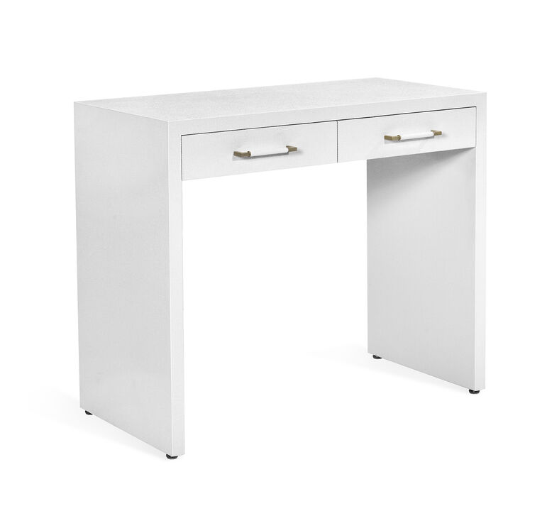 Taylor Petite Desk - White