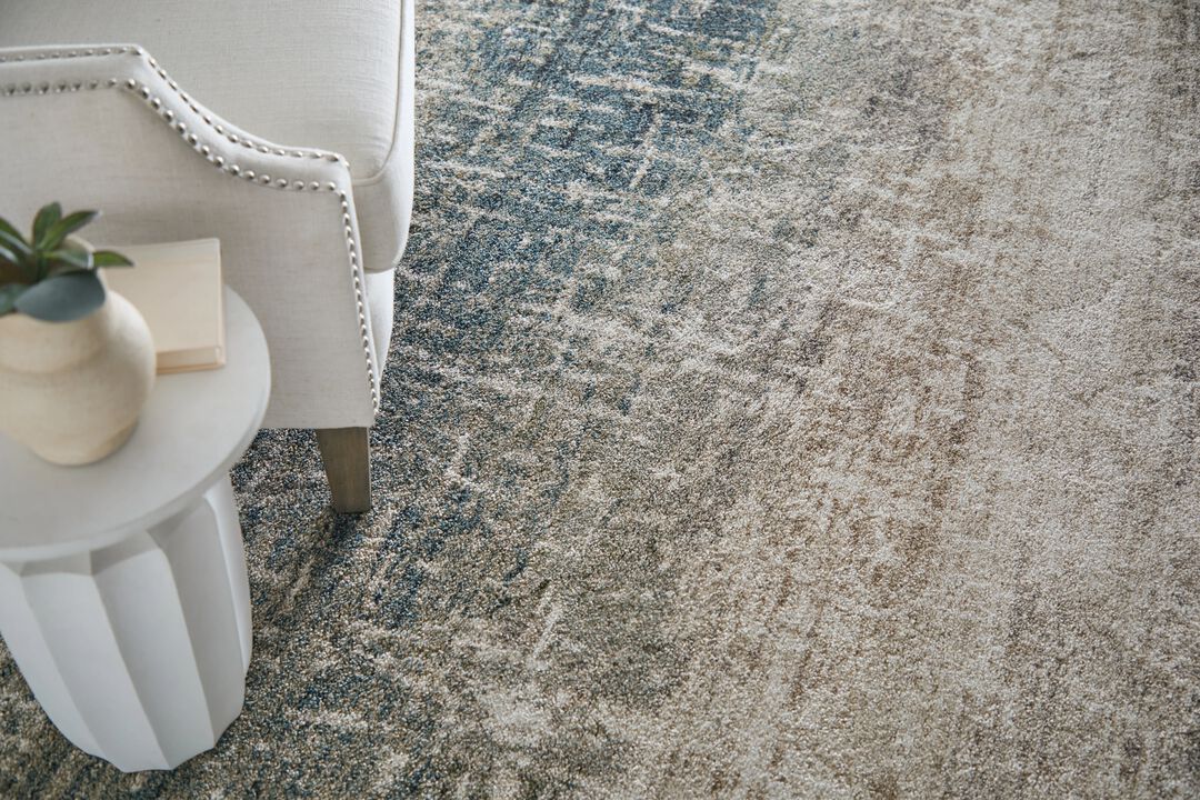 Richmond 39R5F Blue/Beige 5' x 7'6" Rug