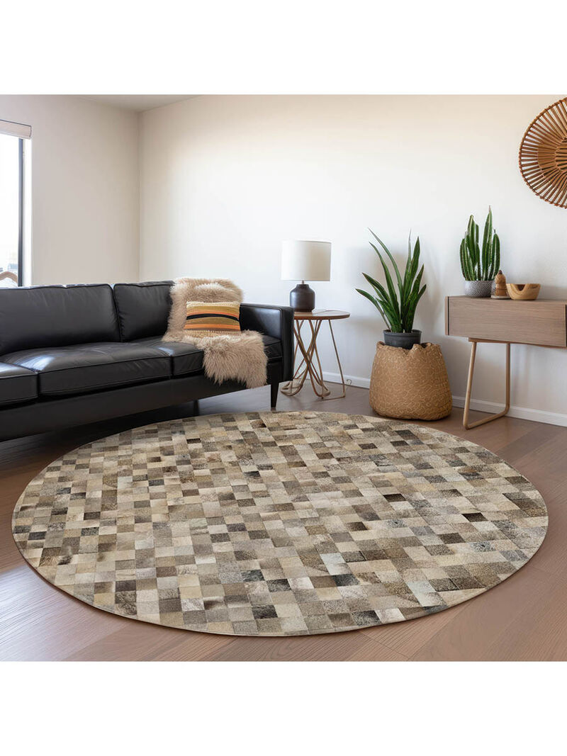 Bozeman BM2 Gray 8' Round Rug