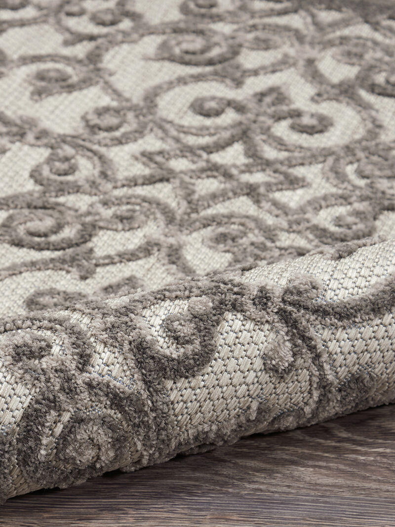 Aloha ALH21 Gray/Charcoal 3'6" x 5'6" Rug