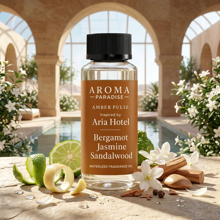 Aria Hotel Inspired Waterless Fragrance Oil for Cold-Air Diffusers