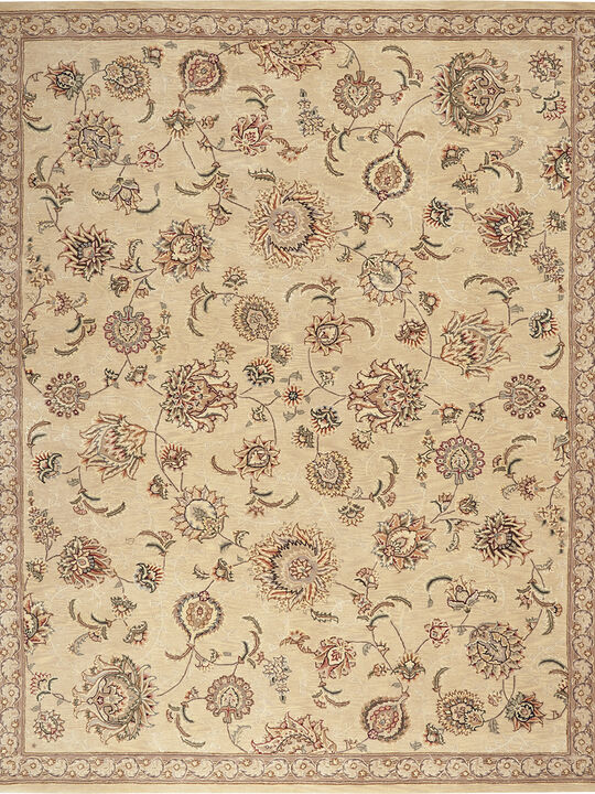 Nourison 2000 2360 Beige 8' x Round Rug