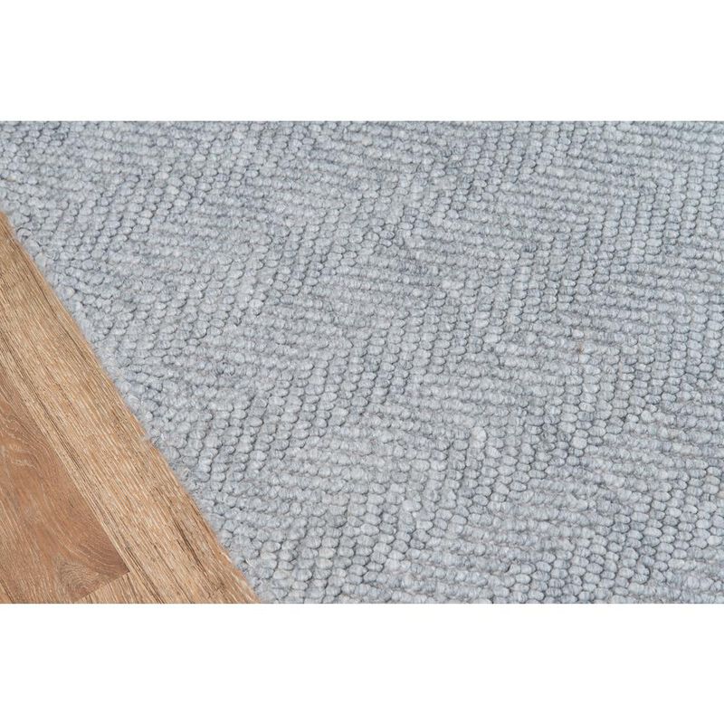 Erin Gates Contemporary Rectangle Area Rug, Grey, 5' X 8'