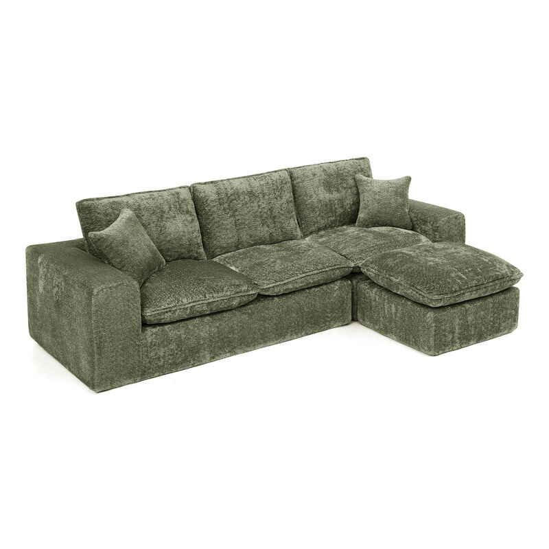 Fubpus Modern Boucle Sofa image number 7