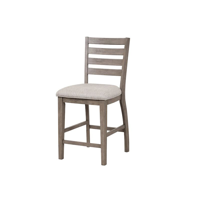 Will Counter Stools in Gray / Brown Finish