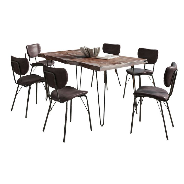 Jofran 60 Seven Piece Modern Dining Set