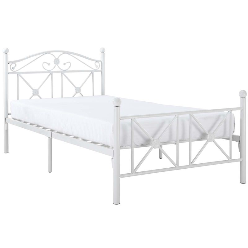 Modway - Cottage Twin Bed White image number 0