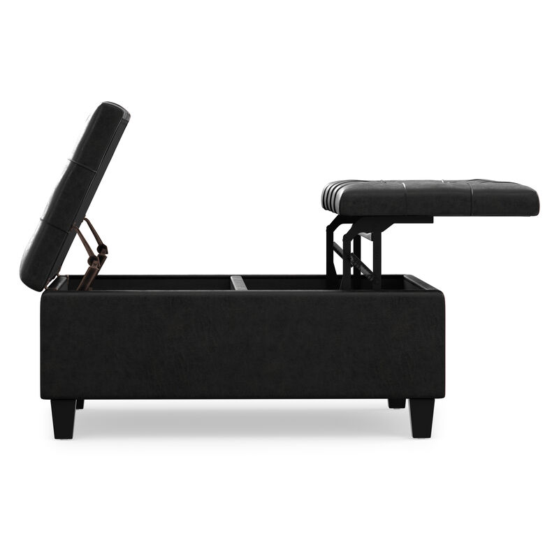 Harrison Transitional Square Coffee Table image number 3