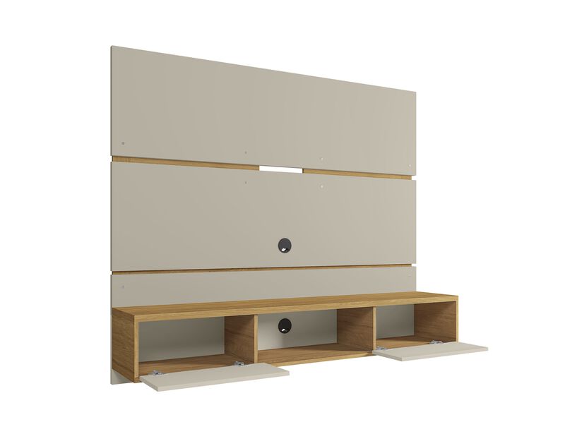 Vernon Beige Floating Entertainment Center