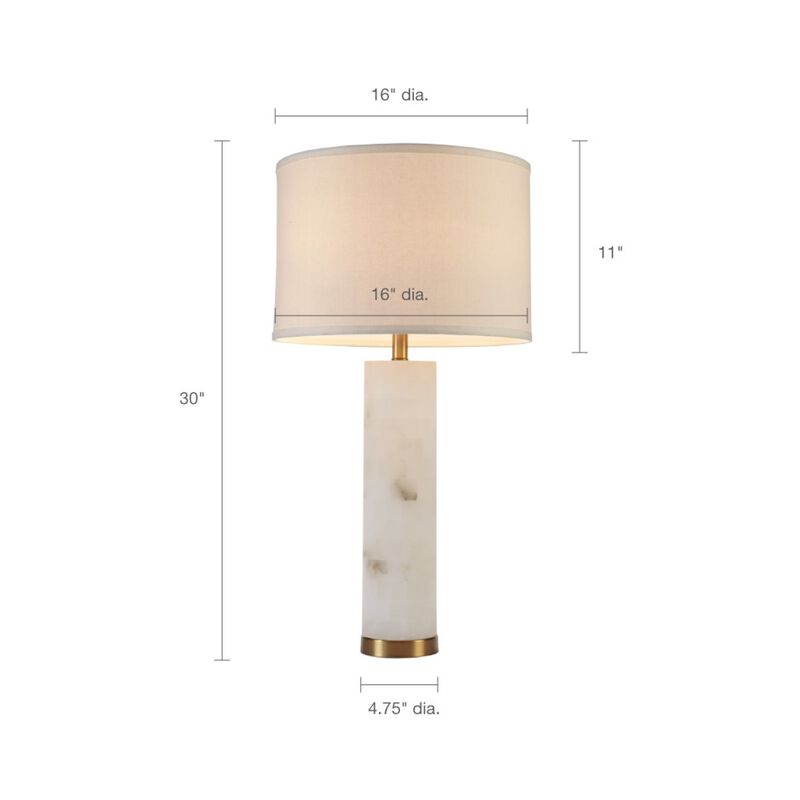 Streamdale Prague Alabaster Table Lamp