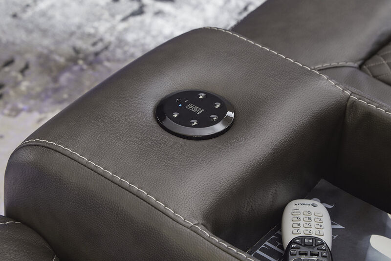Fyne-Dyme Power Reclining Loveseat with Console image number 4