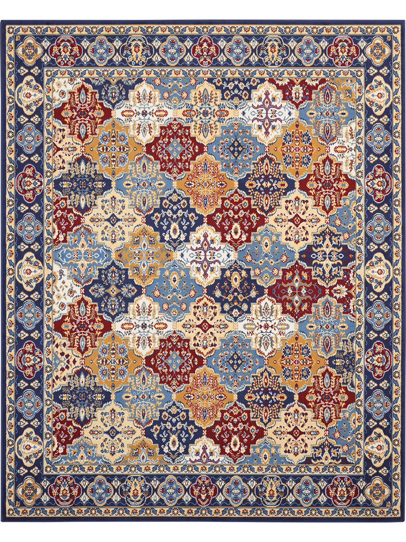 Grafix GRF31 Multicolor 7'10" x 9'10" Rug