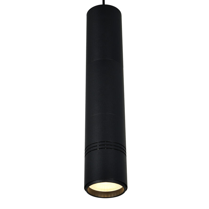 Stowe LED Down Mini Pendant With Black Finish