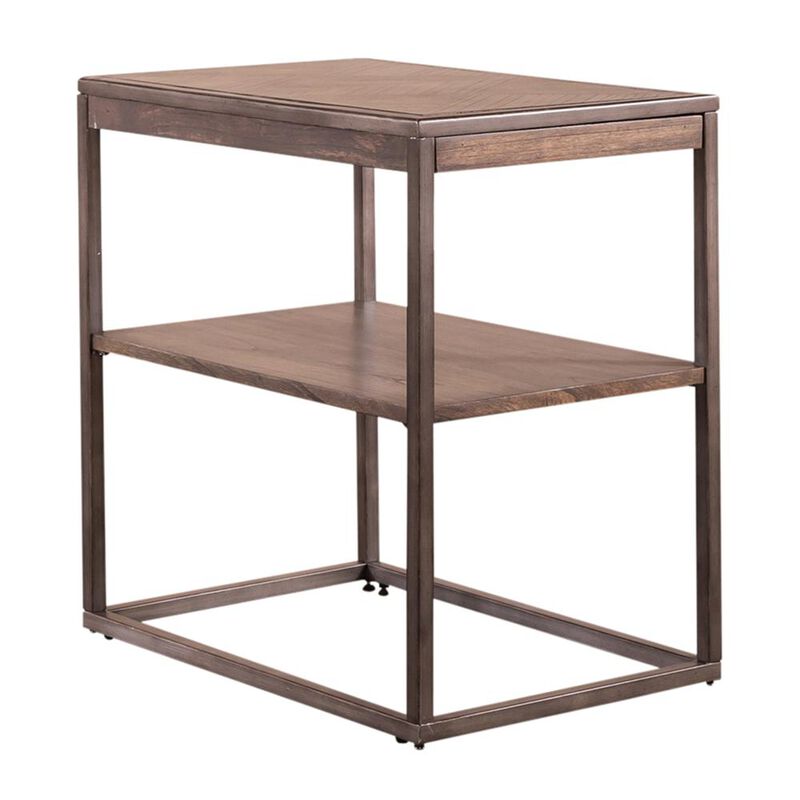 Liberty Furniture Jamestown Chair Side Table in Tobacco image number 0
