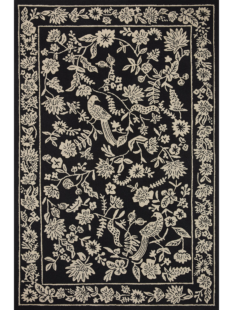 Arboretum ARB01 Black 8'6" x 12' Rug
