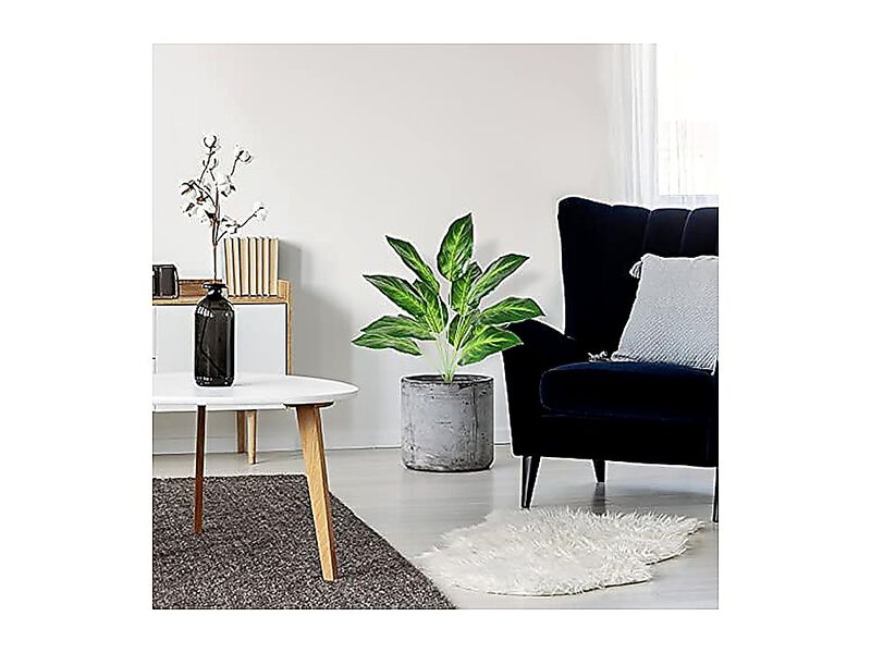 Artificial Plants Palm Fake Leaves 25 Inch Indoor Office Decor image number 3