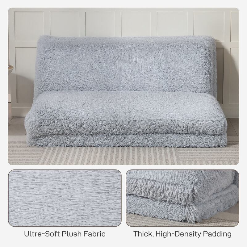 Hivvago Bean Bag Floor Sofa Bed with Foam Filling image number 5