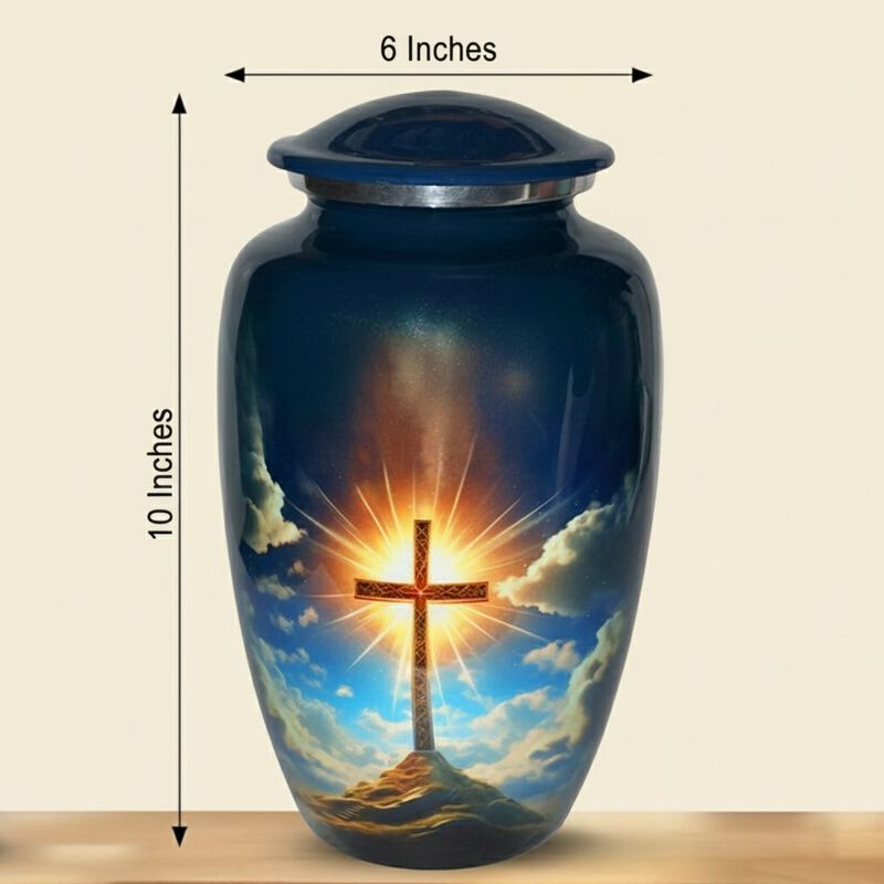 Cross memorial urn image number 5