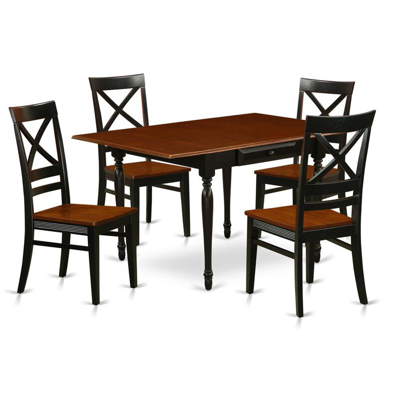 Dining Room Set Black & Cherry