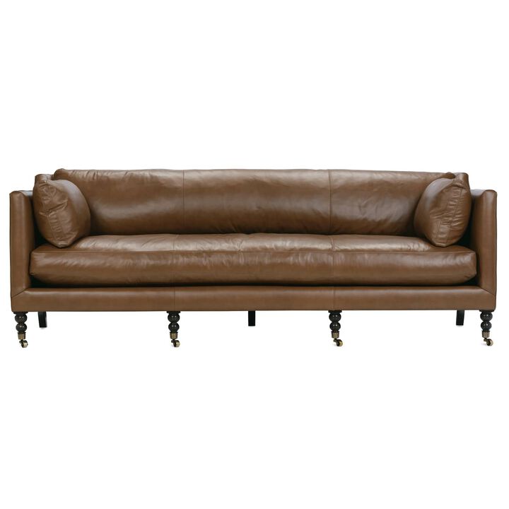 Madeline Leather Sofa