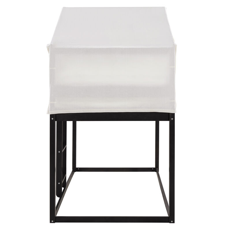 Merax Bunk Bed with Tent for Kids Children