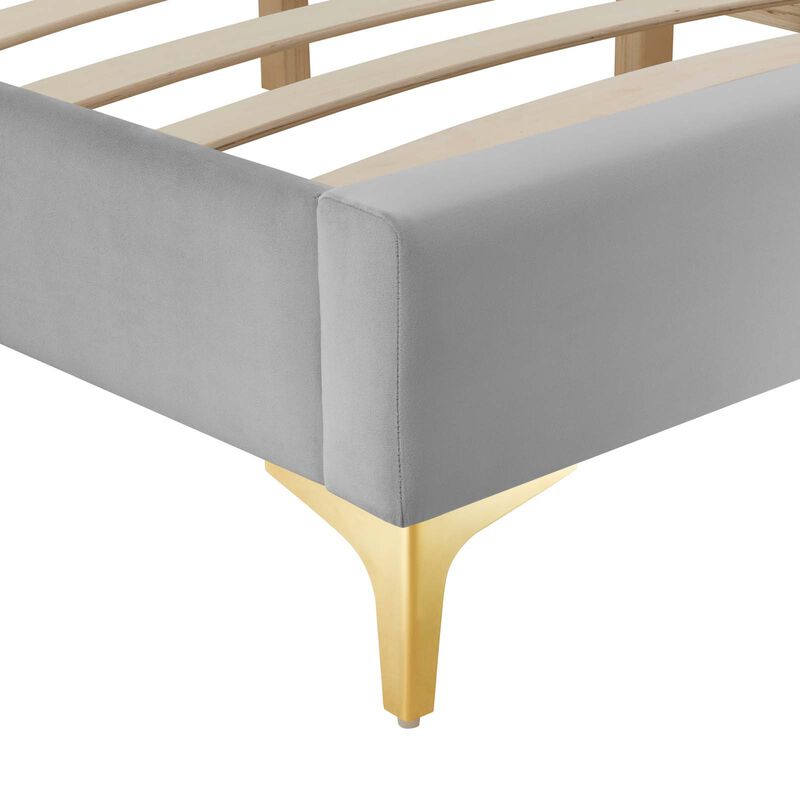 Modway - Sutton Full Performance Velvet Bed Frame image number 5