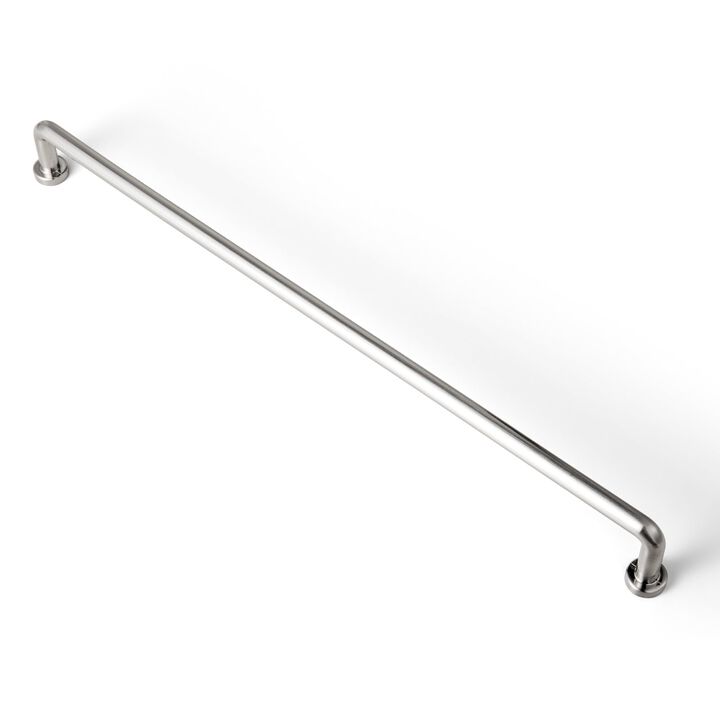 Goo-Ki 6 Pack 12 5/8"" Center to Center Satin Nickel Modern Cabinet Pulls Solid Contemporary Home Improvement Hardware Drawer Pu