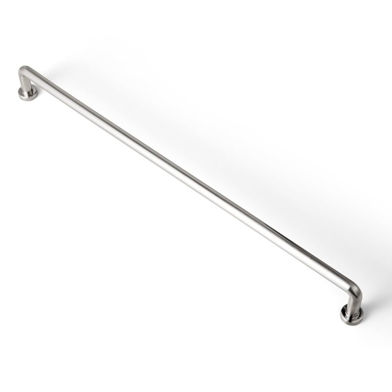 Goo-Ki 6 Pack 12 5/8"" Center to Center Satin Nickel Modern Cabinet Pulls Solid Contemporary Home Improvement Hardware Drawer Pu