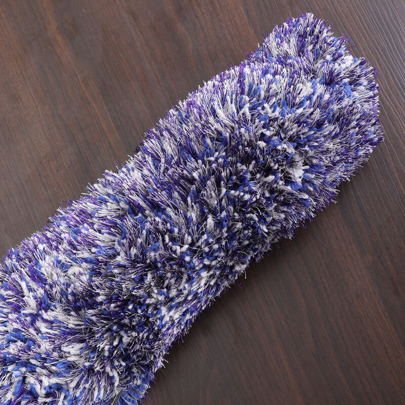 RUGSOTIC CARPETS HAND TUFTED SHAG POLYESTER ECO-FRIENDLY AREA RUGS  - Round, Size, Solid Plain Design, High Pile Thick Handmade Anti Skid Area Rugs for Living Room, Bed Room K00111 image number 6