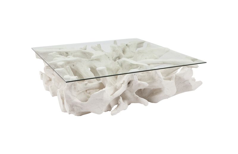 Cast Root Square Coffee Table