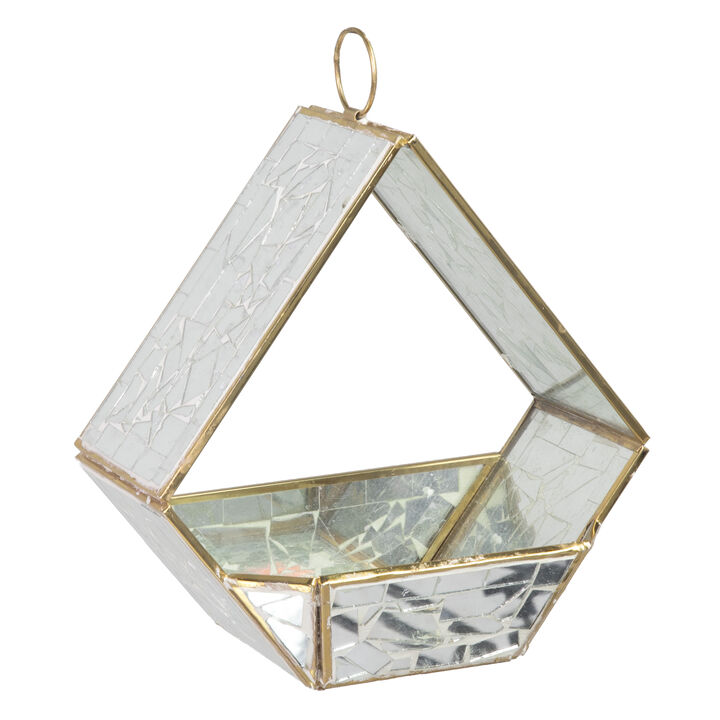 Modern Mosaic Fly-Through Bird Feeder