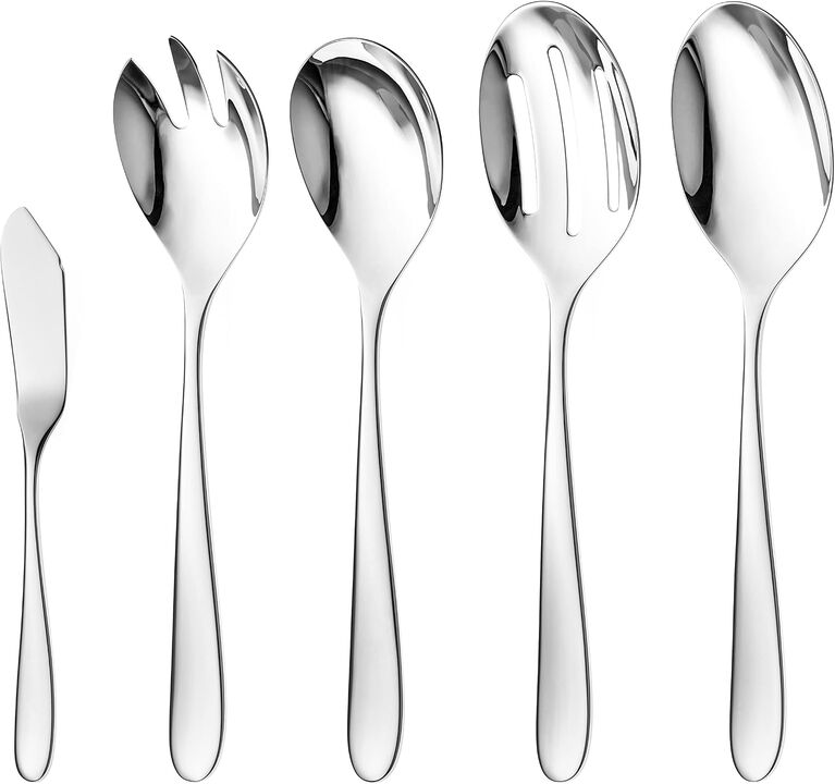 Danialli Fidenza Silverware Set, Durable 18/10 Stainless Steel Flatware Set, Dishwasher Safe, Built to Last