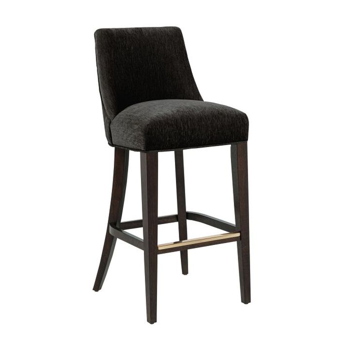 Beever Black Barstool