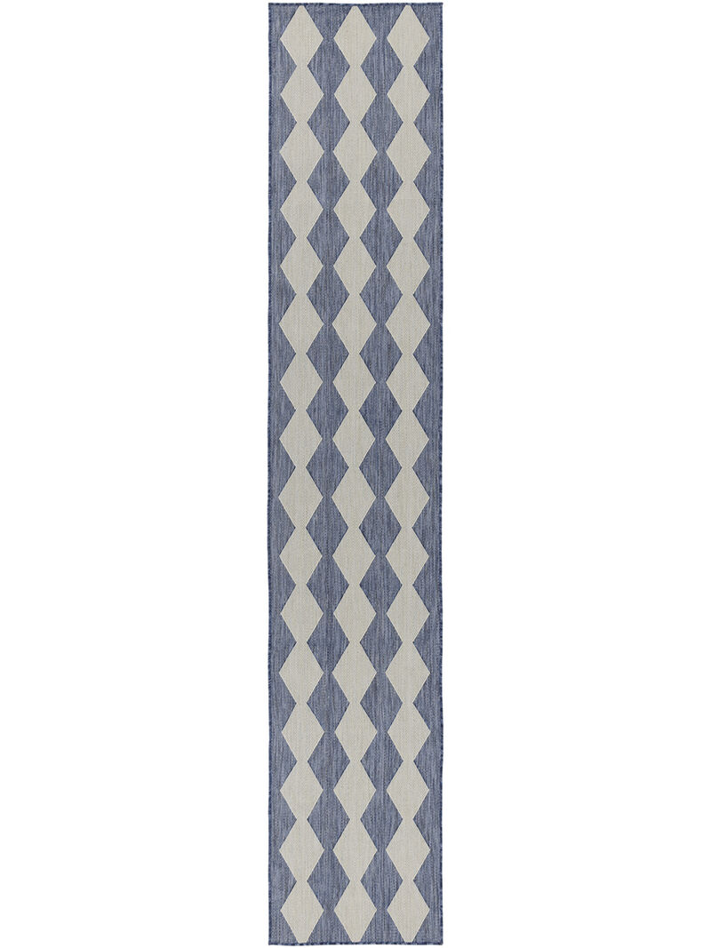 Positano POS04 Navy/Blue 2'2" x 8' Rug image number 0