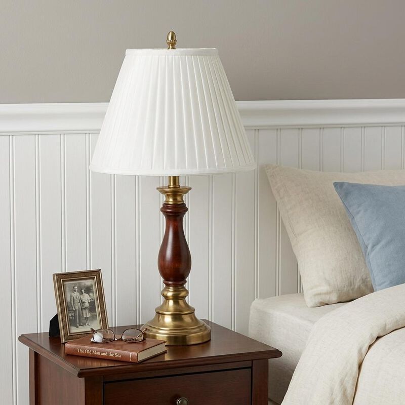 HomeRoots White Silk Empire Lamp Shade image number 1