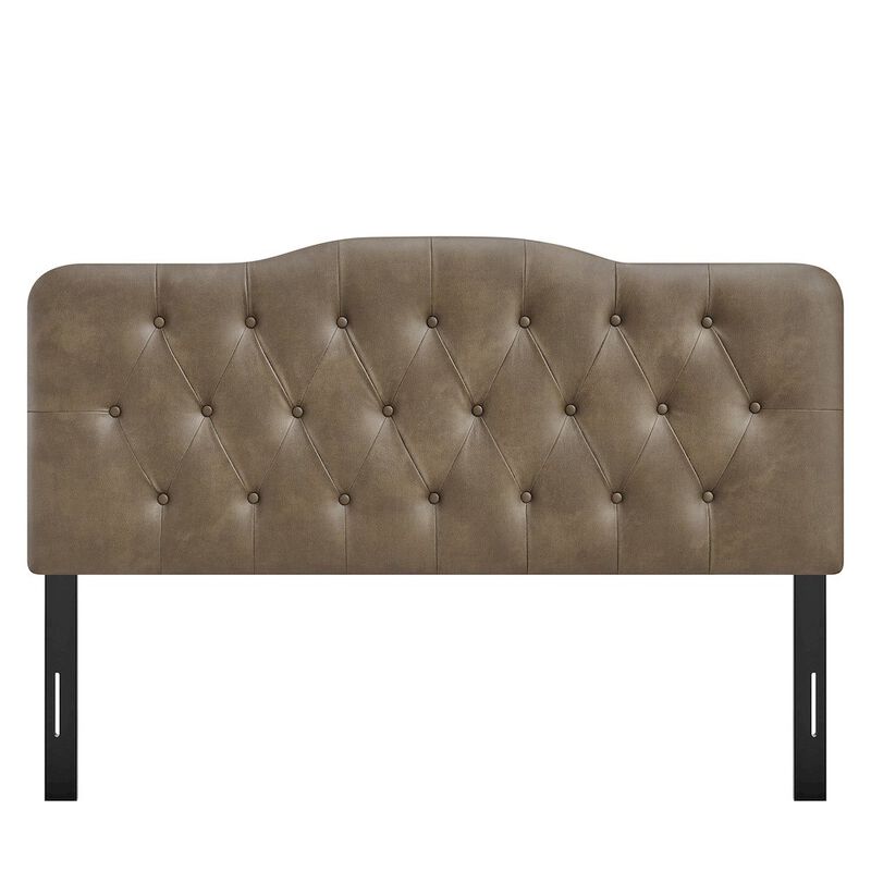 Annabel Vegan Leather Full Headboard image number 4