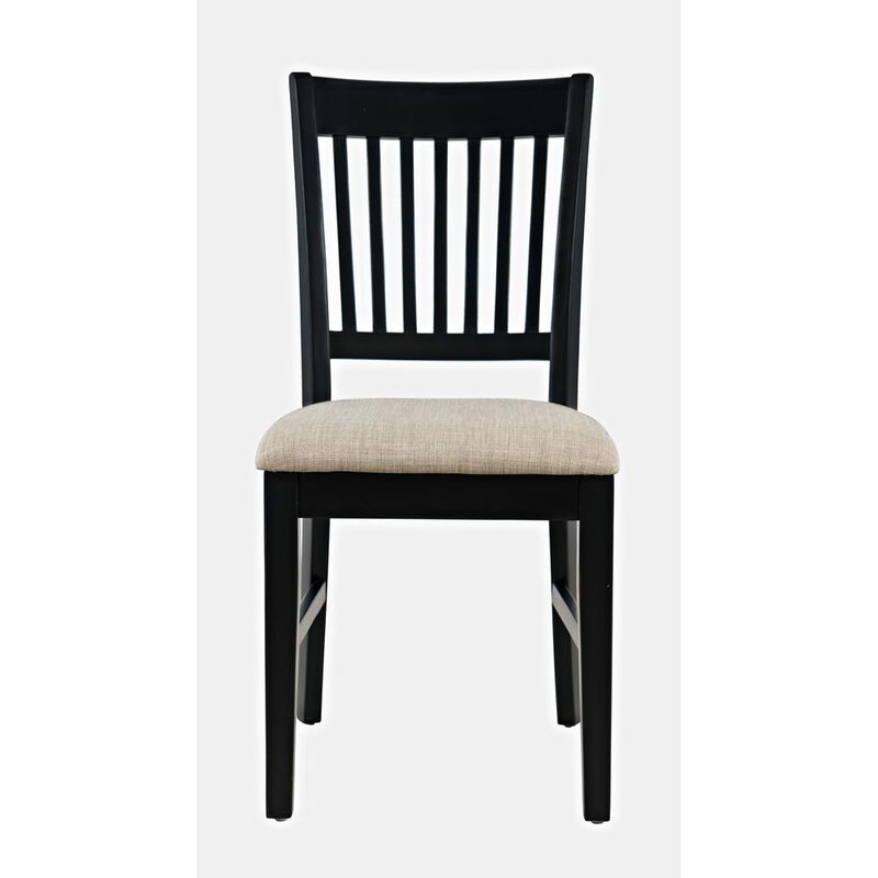 Jofran Slat-Back Upholstered Desk Chair image number 1