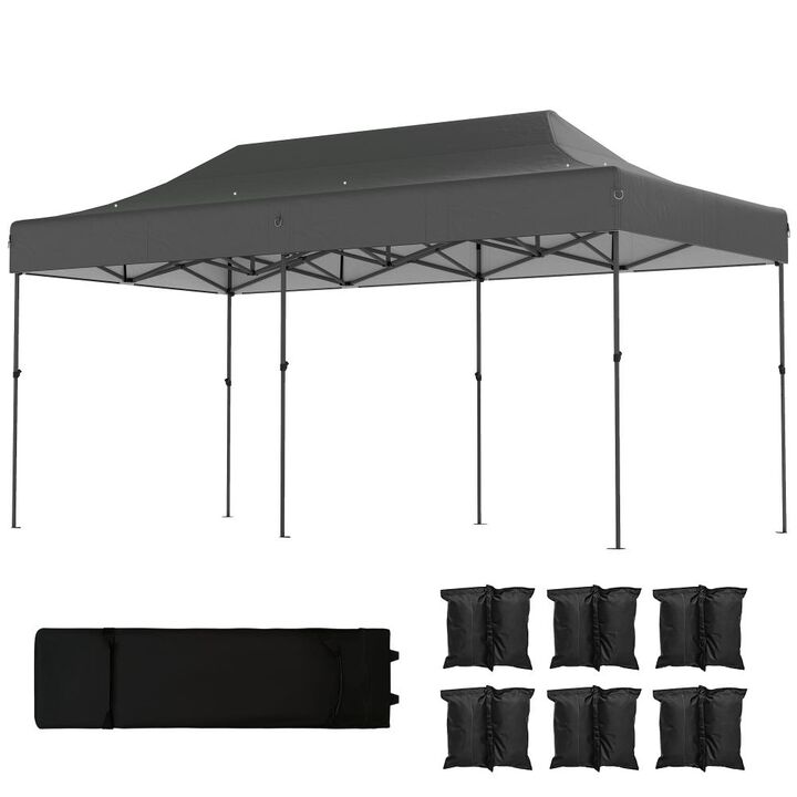 Hivvago Heavy Duty 10x20 Pop Up Tent