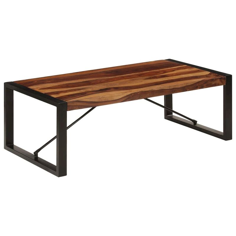 vidaXL Coffee Table 47.2x23.6x15.7 Solid Sheesham Wood, 247426