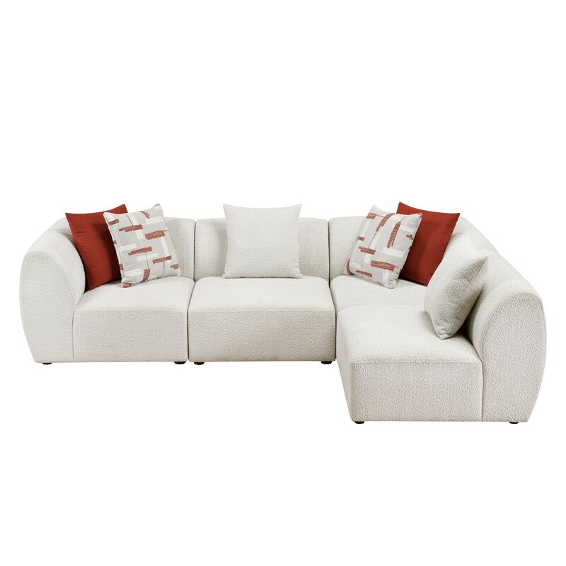 Franz 4-Piece Left Arm Sectional