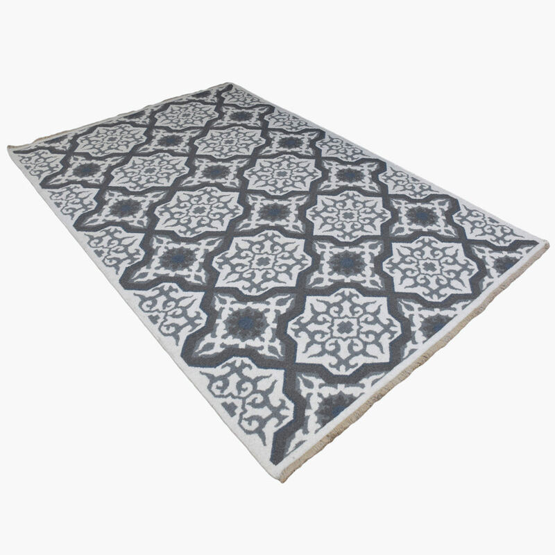 Rugsotic Carpets Hand Knotted Sumak Wool Size Area Rug Contemporary Size SW0004 image number 2