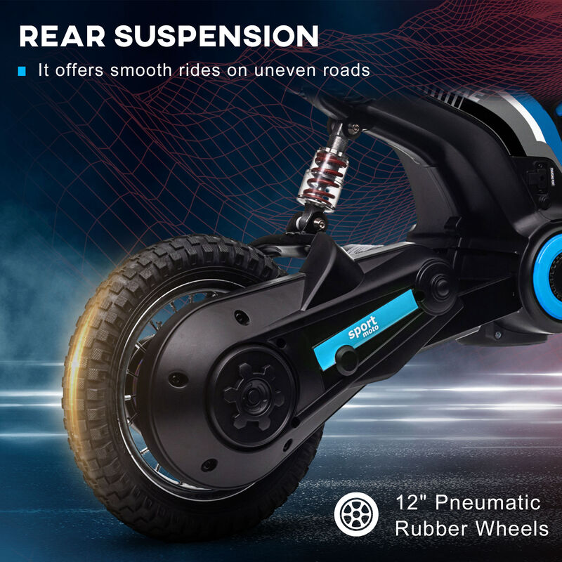 BreeBe 24V 350W Electric Dirt Bike Up to 15 MPH w/ Twist Grip Throttle image number 7