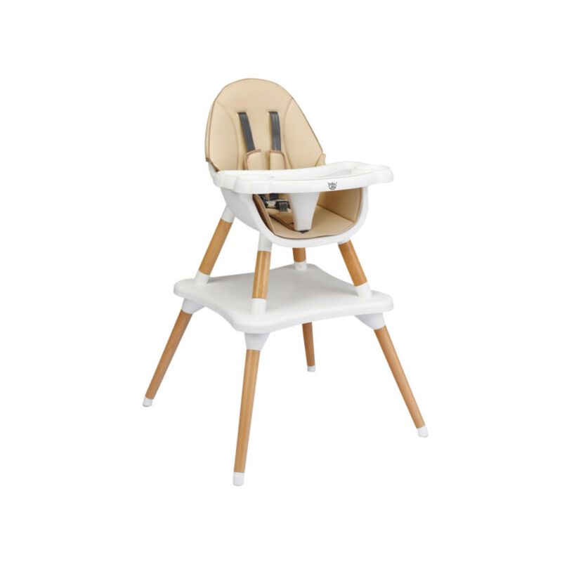Hivvago 5-in-1 Baby Wooden Convertible High Chair image number 0