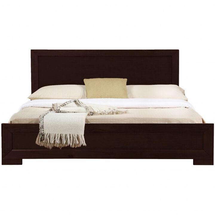 Modern and Classic Solid Wood Platform Bed &ndash; Durable Bedroom Frame